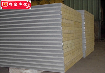 彩鋼板，巖棉夾芯板，